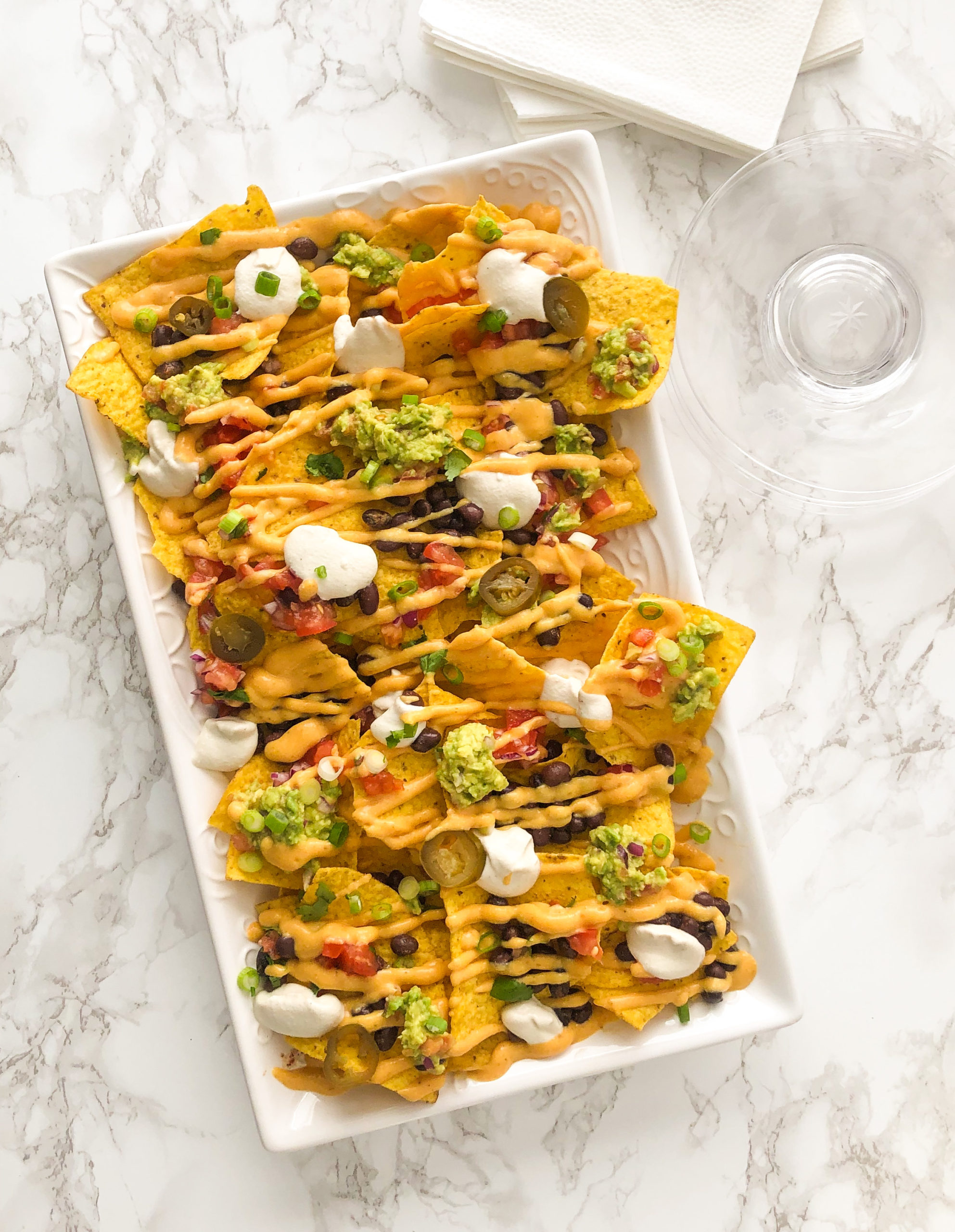 Healthier Vegan Nachos - Live Simply Healthy