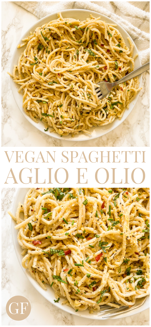 Vegan Spaghetti Aglio E Olio - Live Simply Healthy