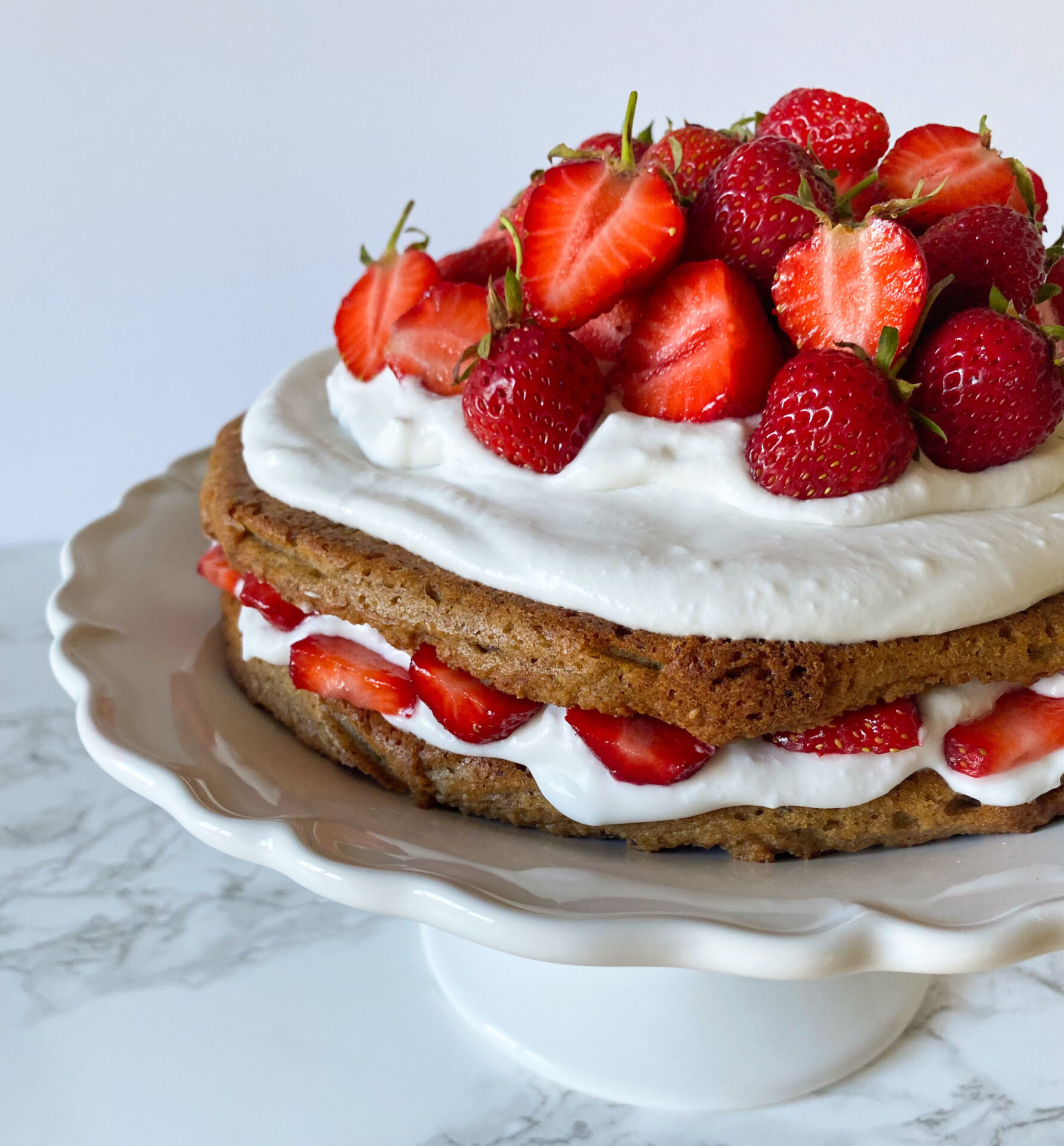 Vegan Strawberry Shortcake - Live Simply Healthy