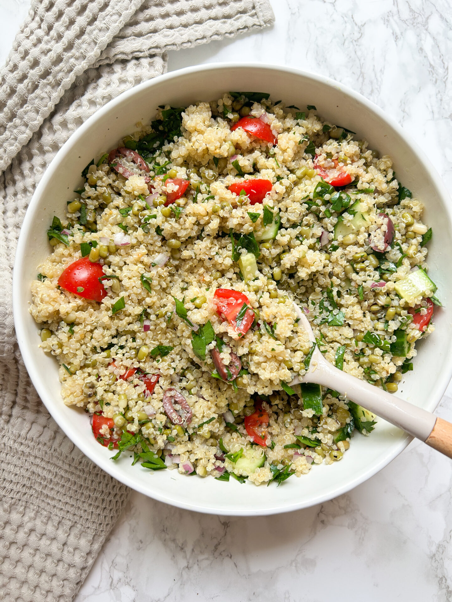 Greek Quinoa Salad - Live Simply Healthy